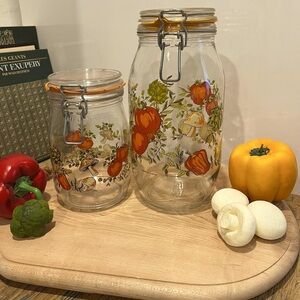🫑 ARC FRANCE -Spice of Life" Glass Jars - 1L & 2L